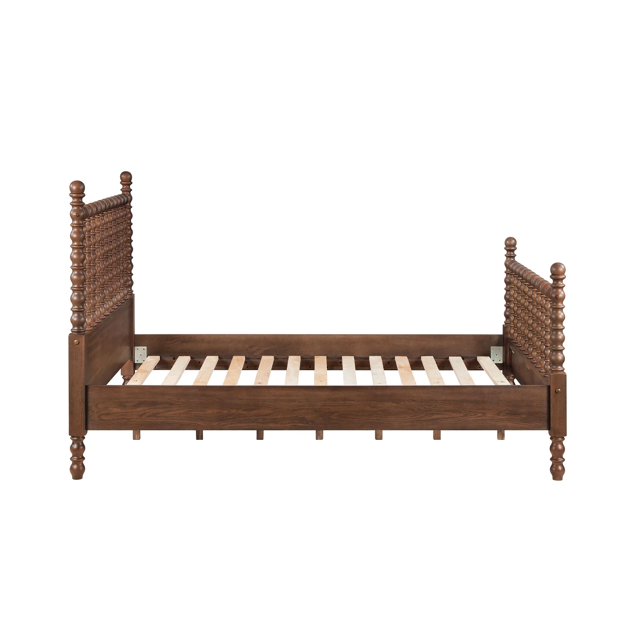 Pioneer Woman Harper Queen-Size Spindle Bed, Homestead Brown - Image 9