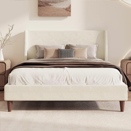 Upholstered Bed Frame King Size, 43