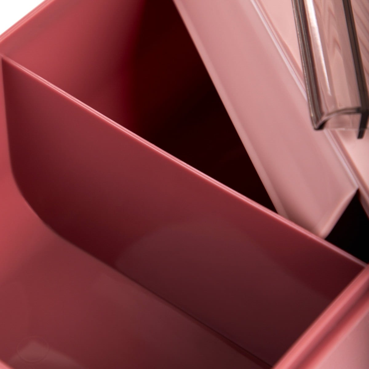 Lunchbox POPPIE ze sztućcami różowy 0,54 l
