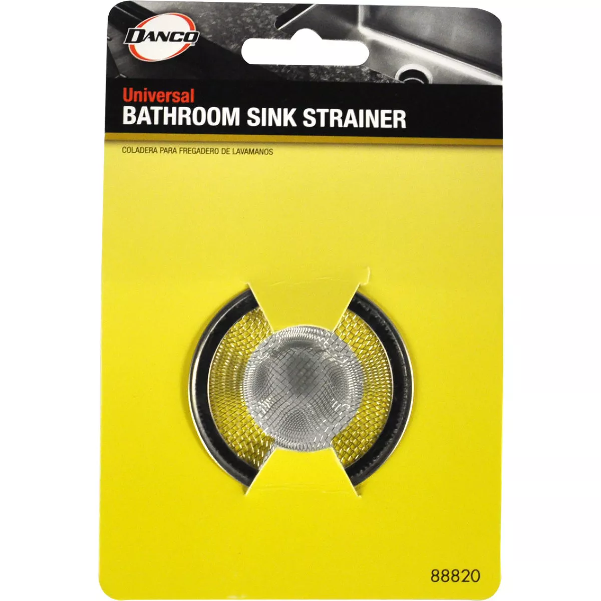 Danco 2-1/2 In. Stainless Steel Bathroom Sink Drain Strainer