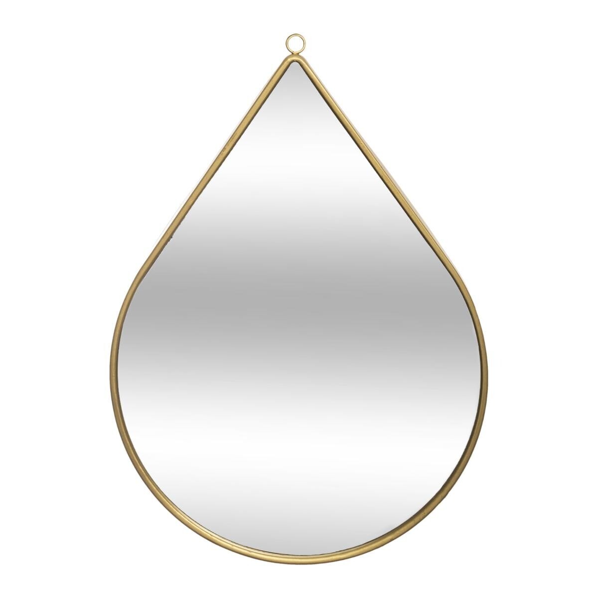 Mirror"Tali" Gold-plated metal, 21x29 cm
