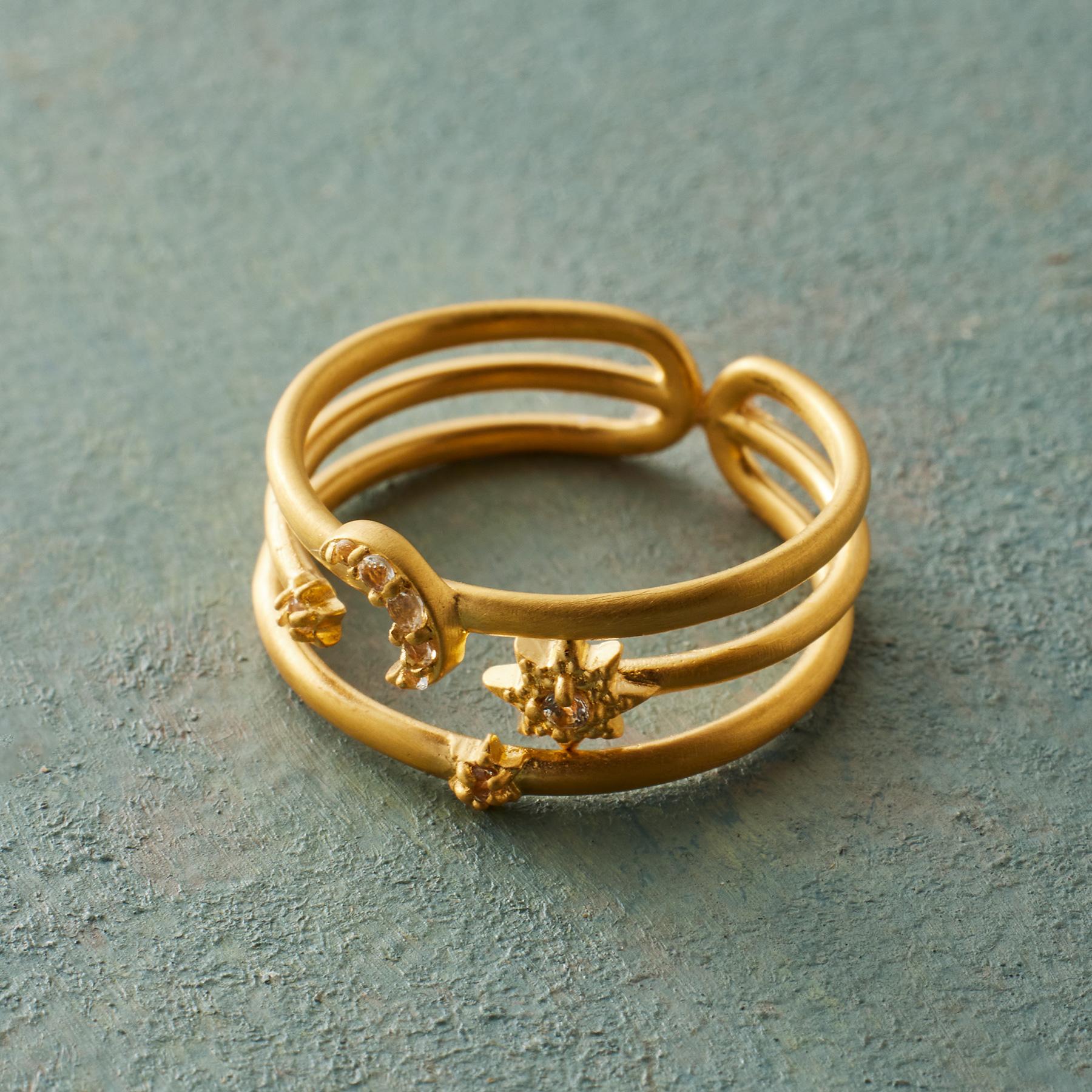 Twinkling Orbit Ring - Sundance Clothing