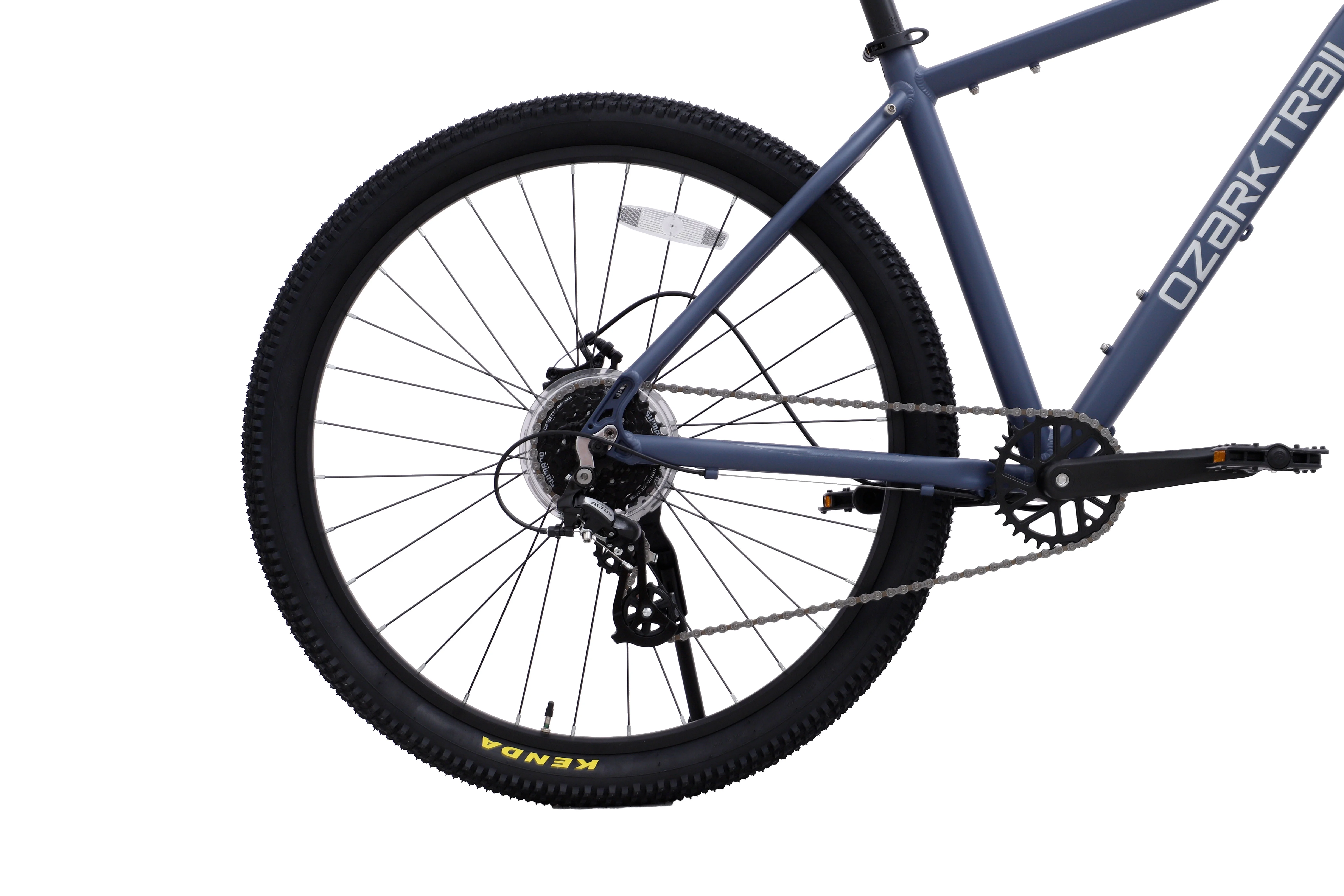 27.5" Ozark Trail M.2 Ridge Mountain Bike, Medium Frame, Fits Riders 5'3" - 5'8", Blue, Adult, Unisex - Image 13