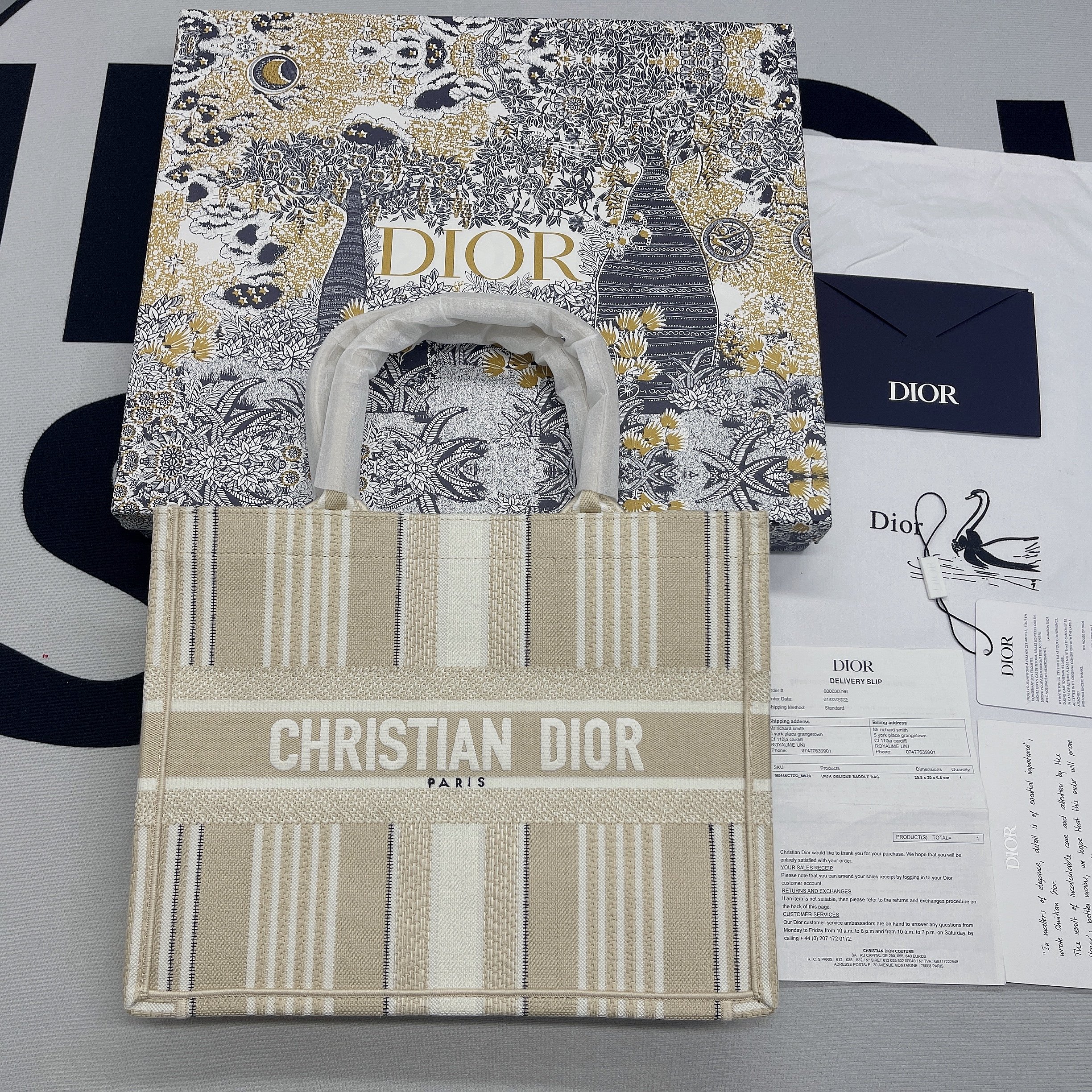 Christian Dior Medium Dior Book Tote Beige, For Women, Women’s Handbags 14in/36cm CD1:1High-quality replica
