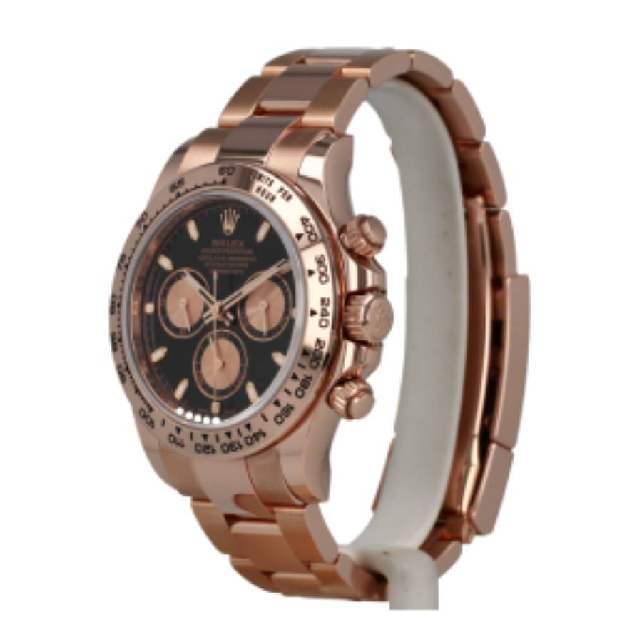 Rolex Daytona Cosmograph 116505 Everose Gold Black Dial Replica - Top club