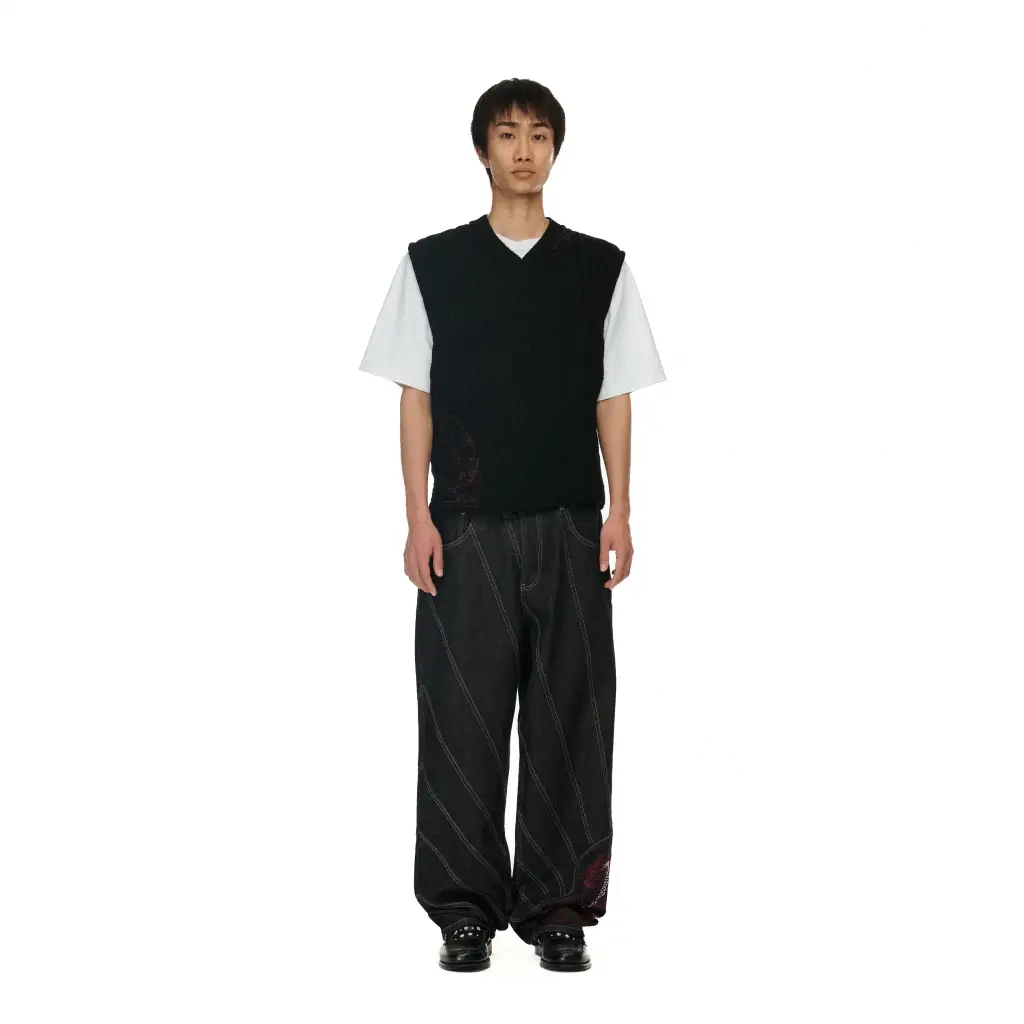 "yakuza" Knit vest
