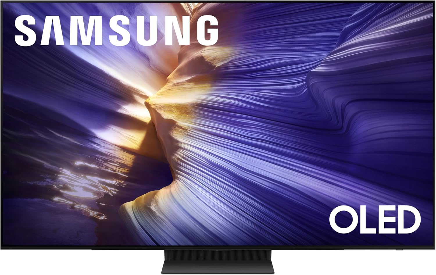 Samsung QN55S90FAFXZA 55 Inch 4K OLED Smart TV with a Walts Medium Full Motion Mount for 32