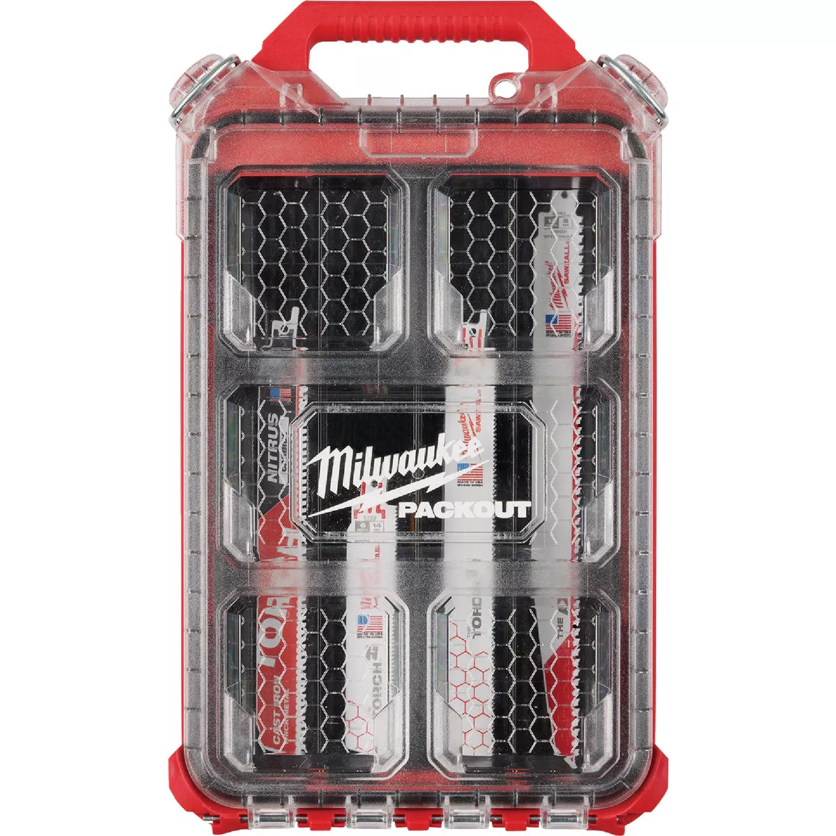 Milwaukee SAWZALL 22-Piece Reciprocating Saw Blade Set in PACKOUT Organizer