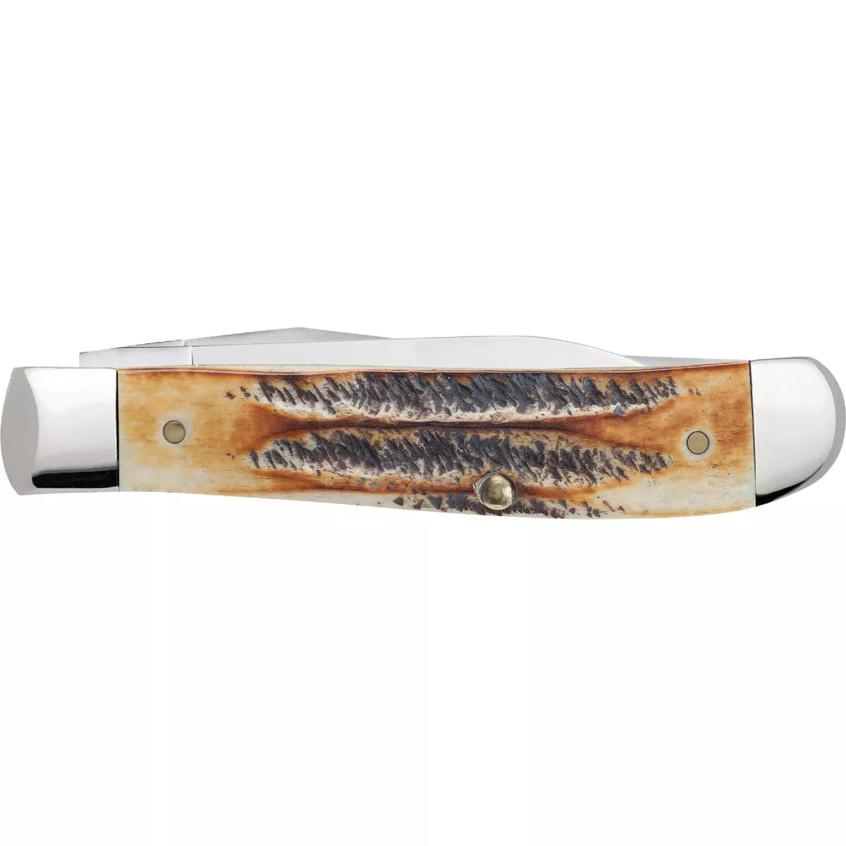 Case Mini Trapper 2.74 In. 6.5 BoneStag Pocket Knife