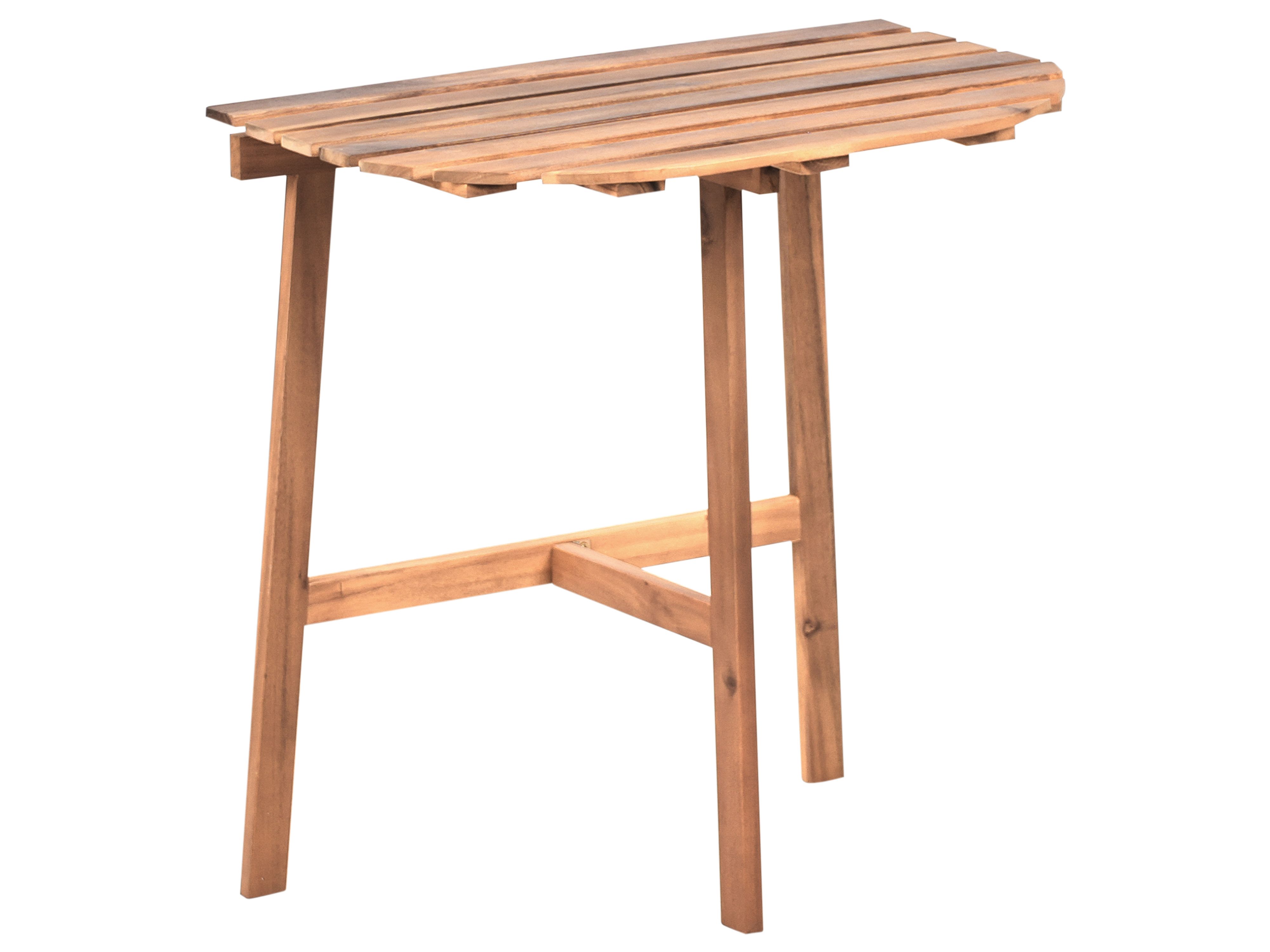 Bistro Table OSIGO 44 cm 70 cm Acacia Wood Brown