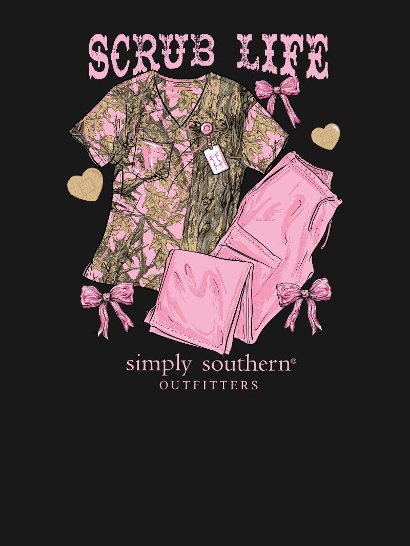 SS-SCRUB-BLK - Simply Southern Outlet
