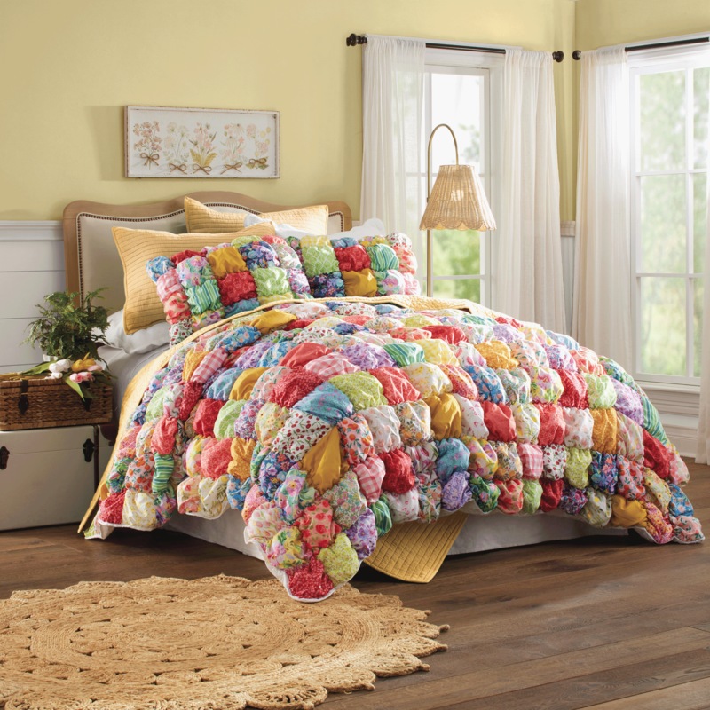 Best of Harlow Oversized Puff Quilt Bundle - MIDNIGHT VELVET CATALOG