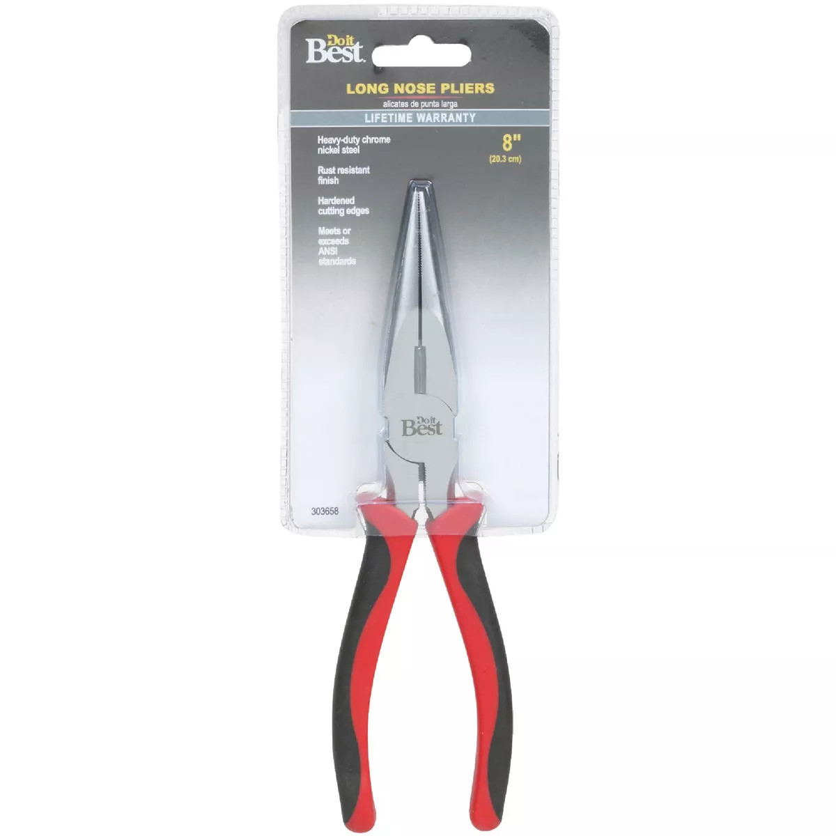 Do it Best 8 In. High Quality Long Nose Pliers