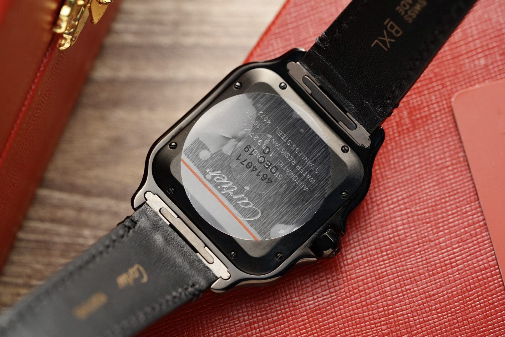 Cartier Best Replica Watch Santos De Cartier WSSA0039 Black Dial BV Factory 39.8mm - Top club