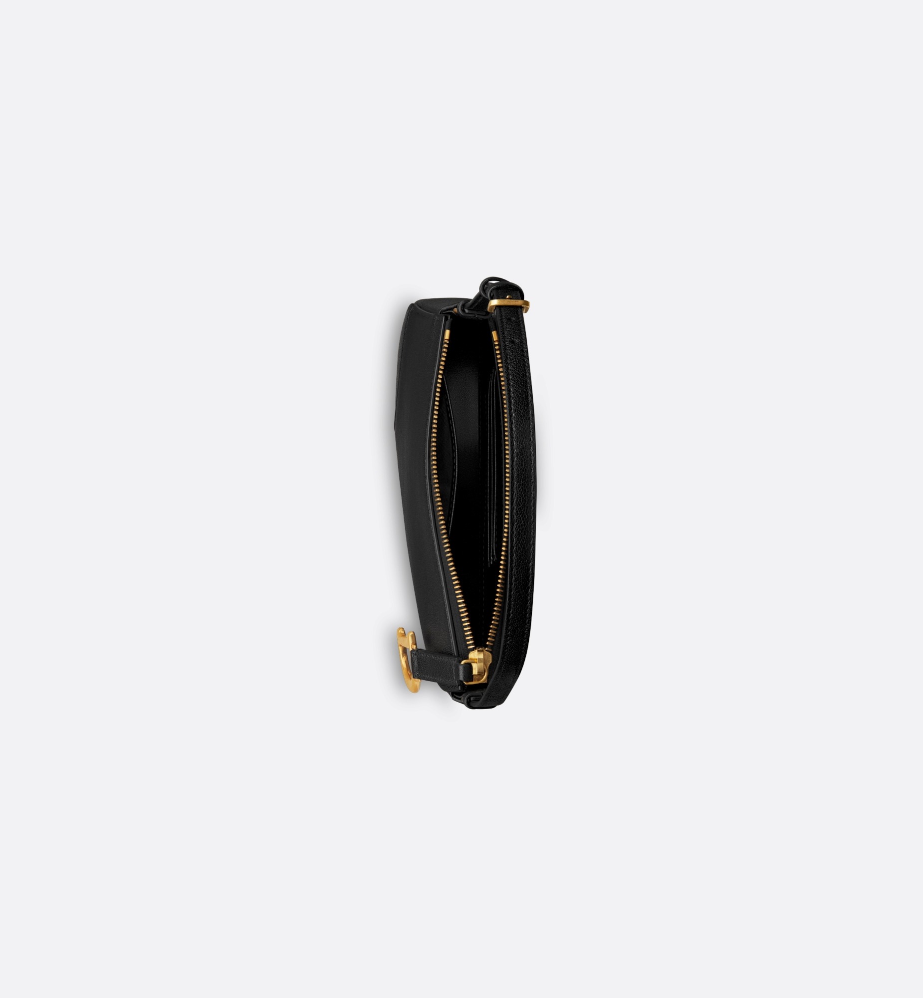 Christian Dior Saddle Rodeo Pouch Black For Women S5909CCEH_M900 – 20 Cm/ 8 Inches1:1High-quality replica