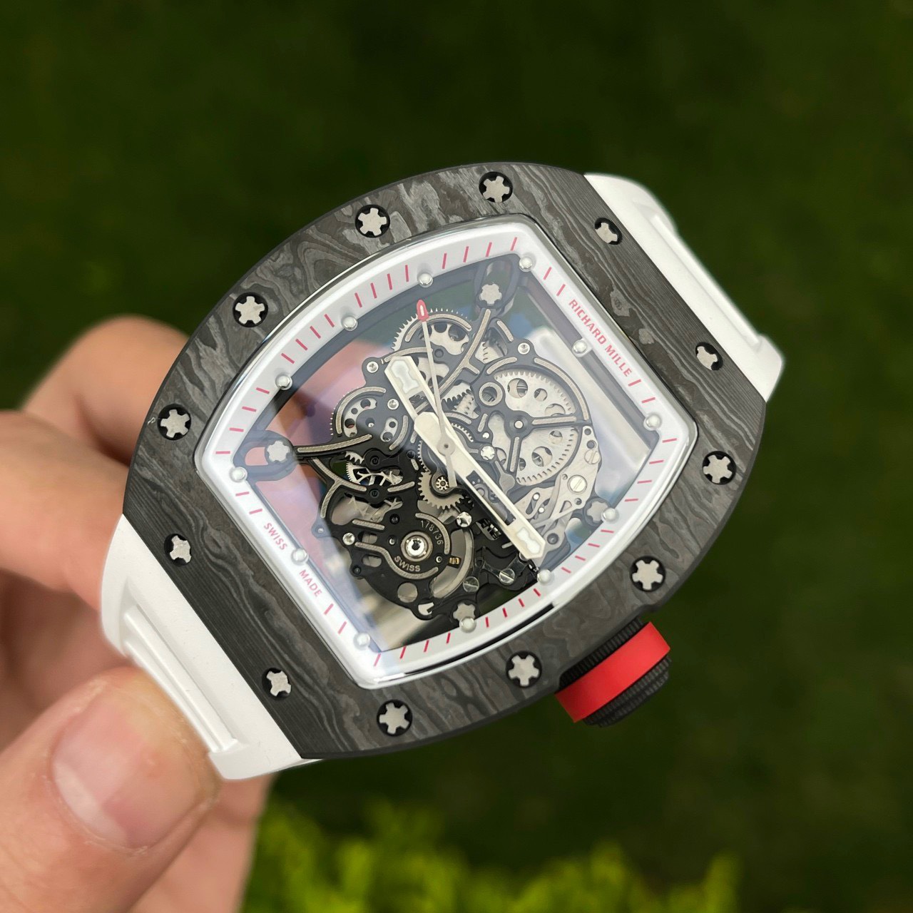 Richard Mille RM055 Bubba Watson Carbon Replica 1:1 Watch BBR 45mm - Top club