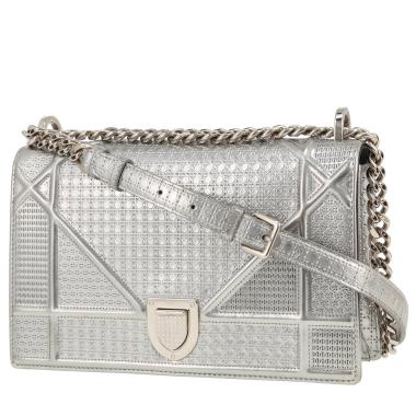 Dior Diorama shoulder bag in white leather1:1High-quality replica