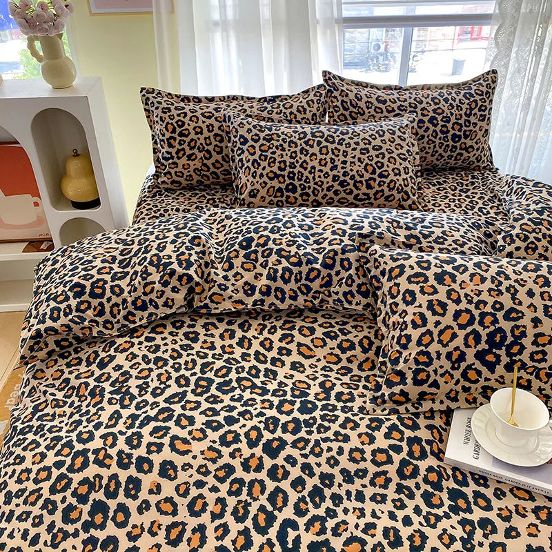 WildCharm | Luipaardpatroon Beddengoed