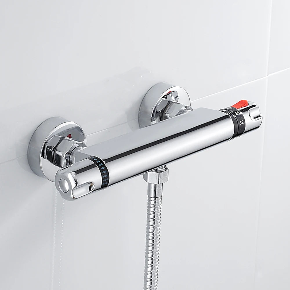 TempControl | Chromen Thermostatische Douchekraan