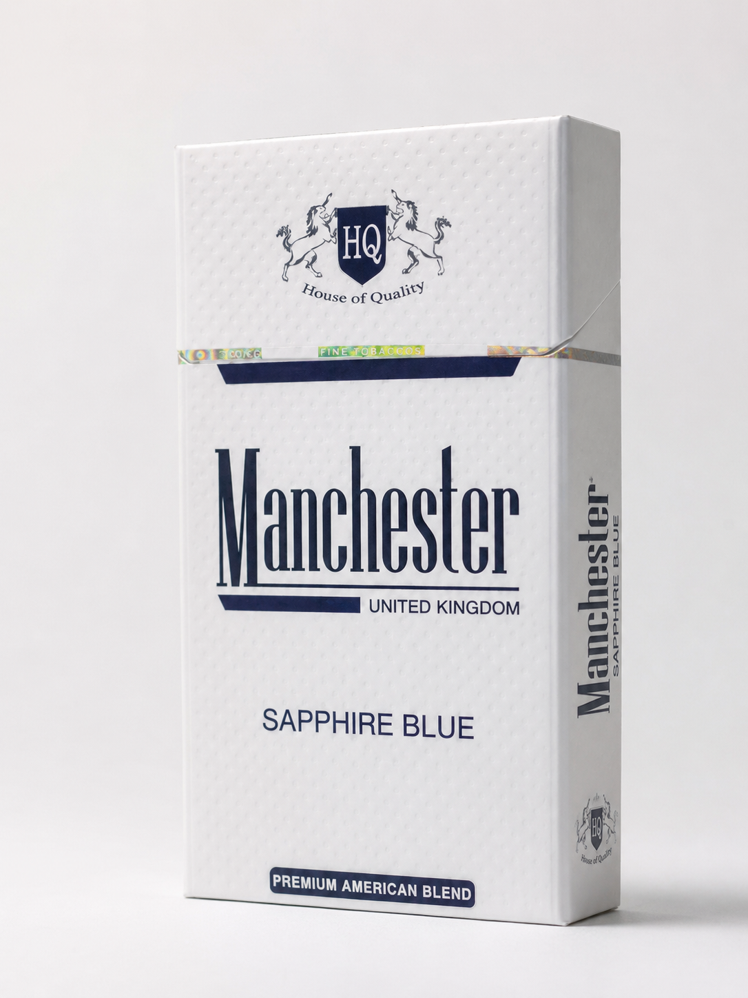 Manchester Sapphire Blue Cigarettes （10-Pack Carton）