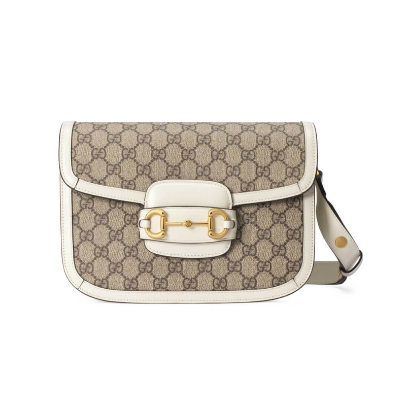 Replica Gucci 1955 Horsebit Gg Supreme Shoulder Bag 6022041:1High-quality replica