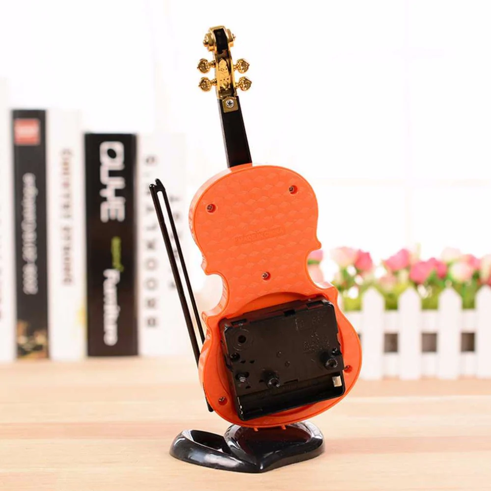 Music Creative Instrument Table Alarm Clock