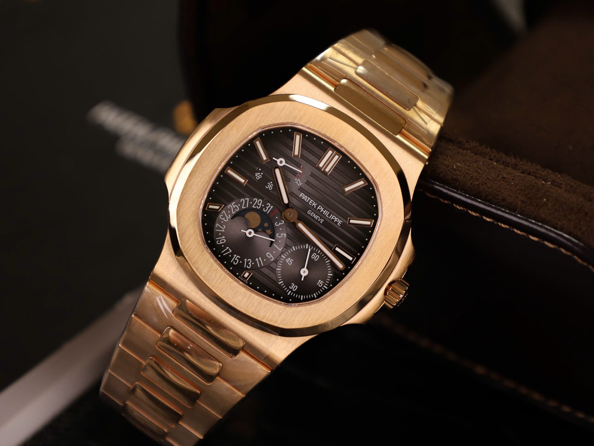 Patek Philippe Best Replica Watch Nautilus 5712 Gold Wrapped PPF Factory 40mm - Top club