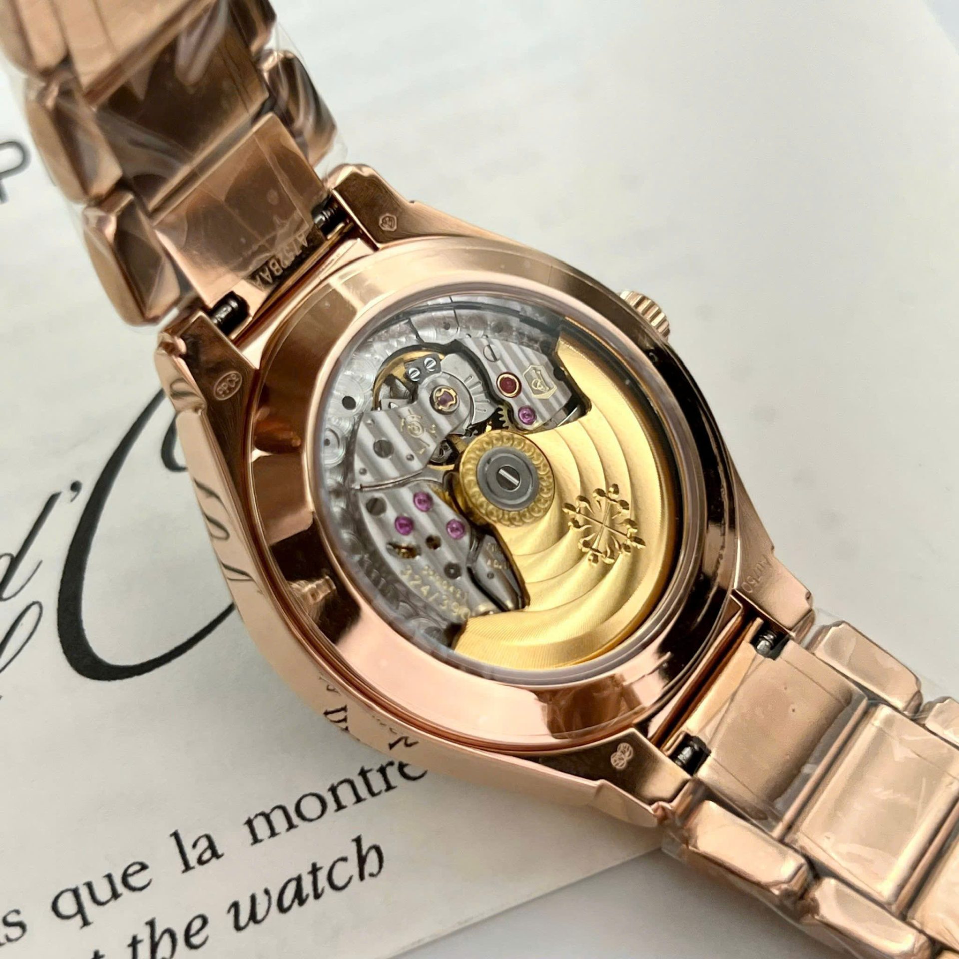 Patek Philippe Twenty 4 7300 Replica 11 Watch Rose Gold 36mm - Top club