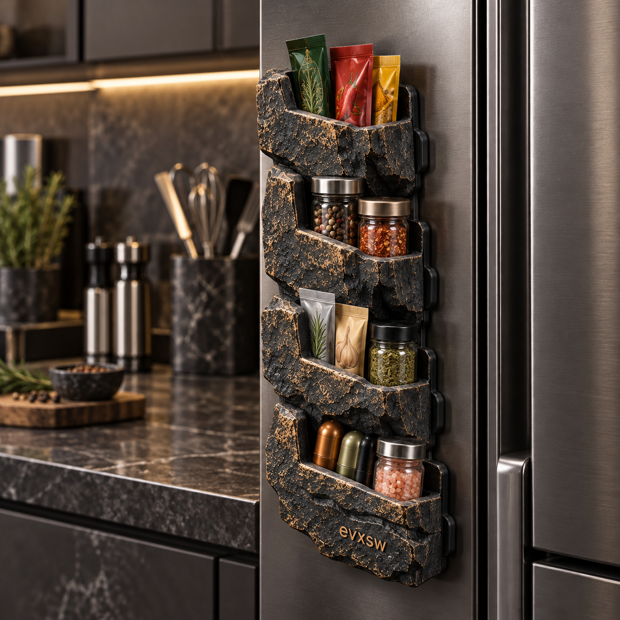 Stacked Rock Magnetic Spice Strip