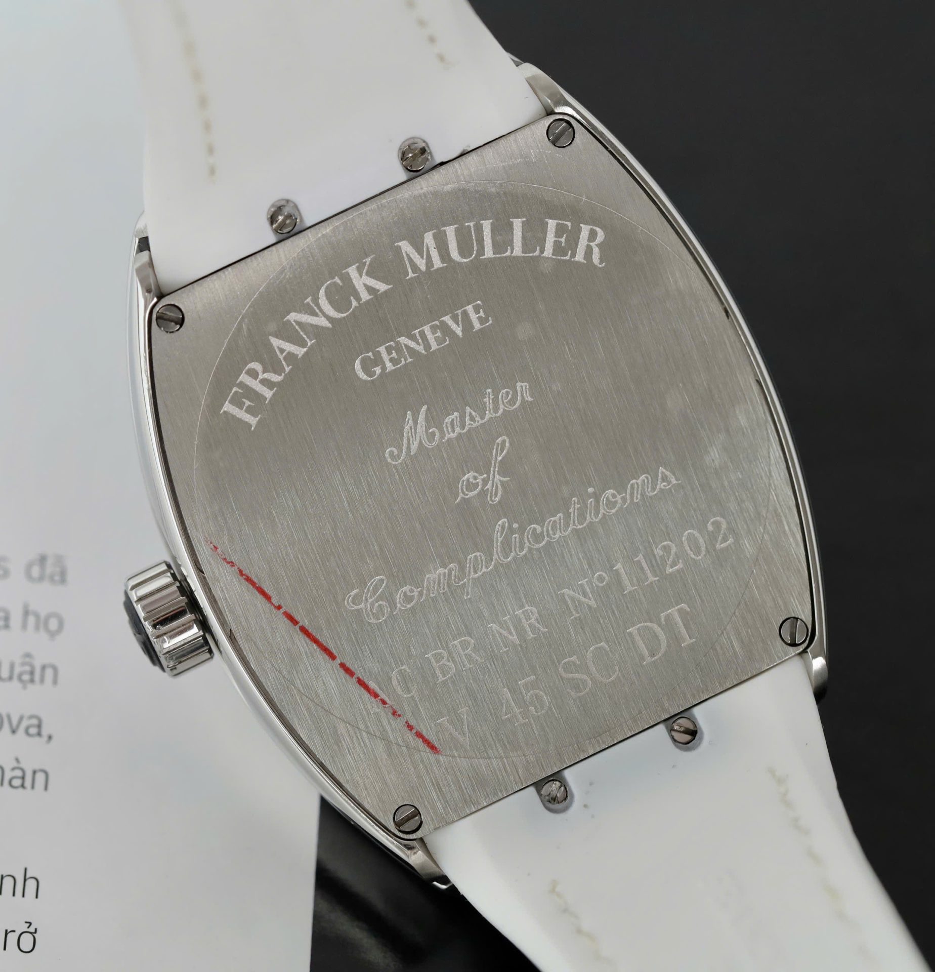 Franck Muller V45 Copies Watches White Dial Automatic Movement ABF Factory 45mm - Top club