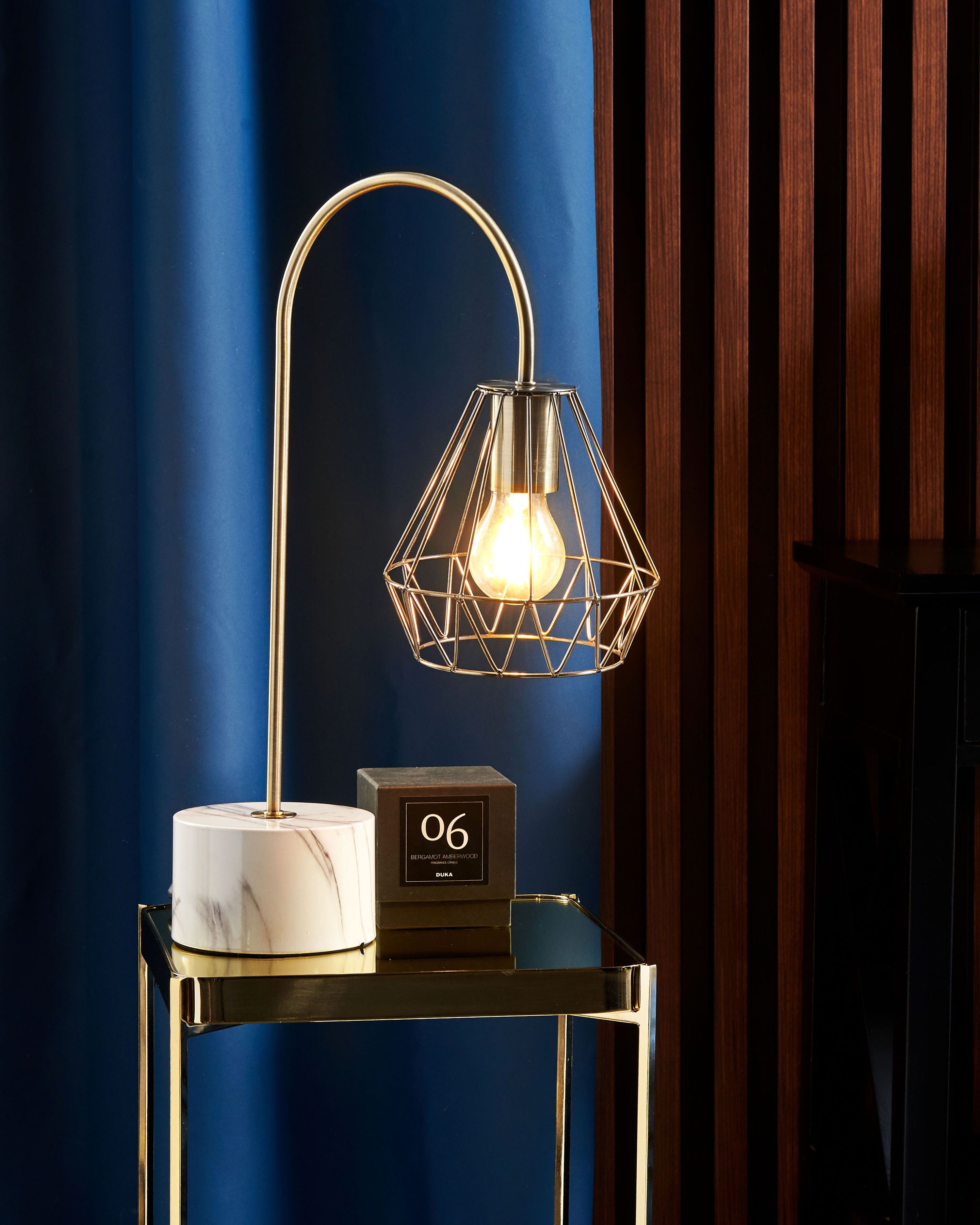 Table Lamp MOONI Metal Brass