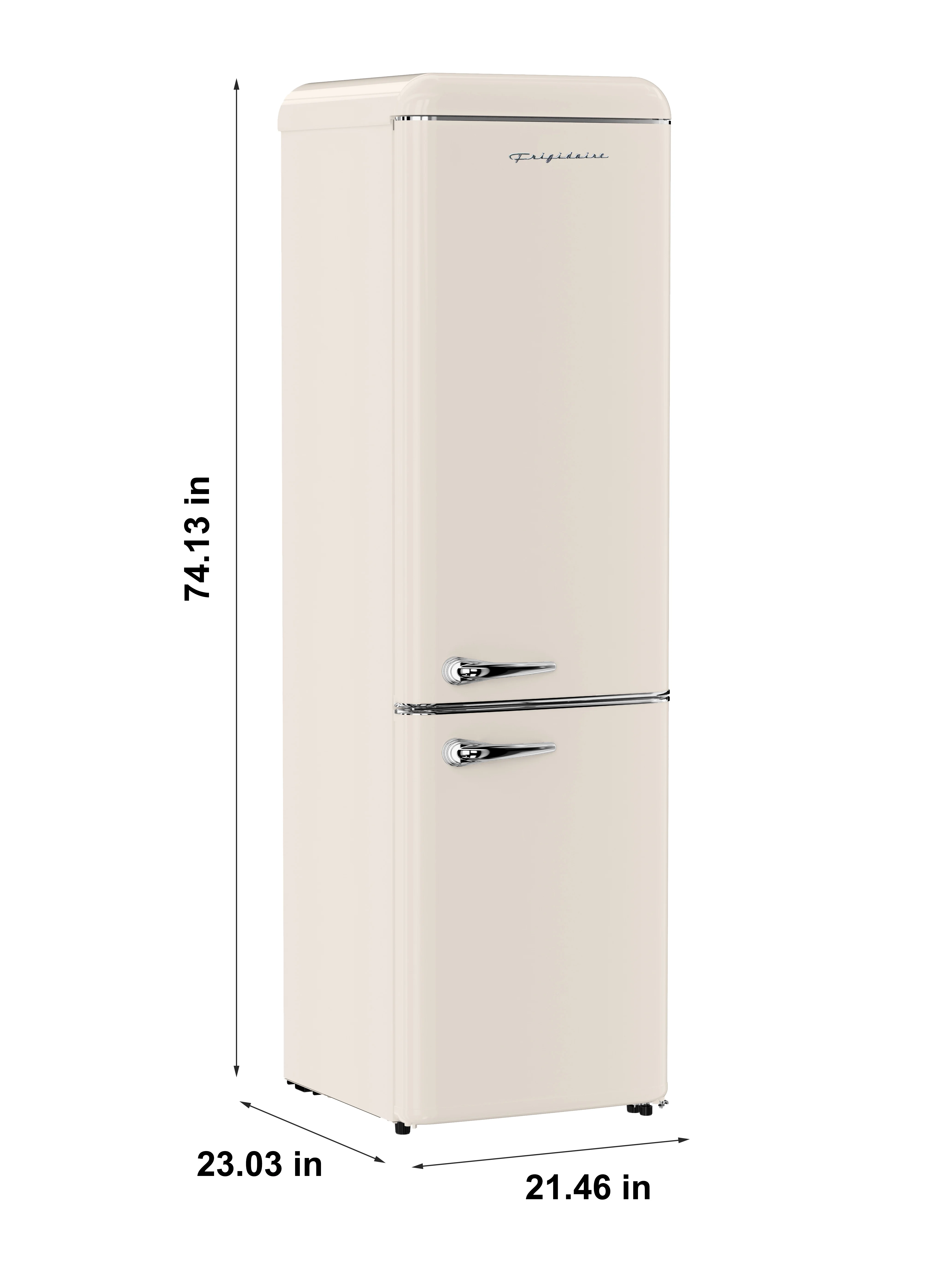 Frigidaire 9.0 Cu. Ft. Bottom Mount Retro Refrigerator, Black - Image 11