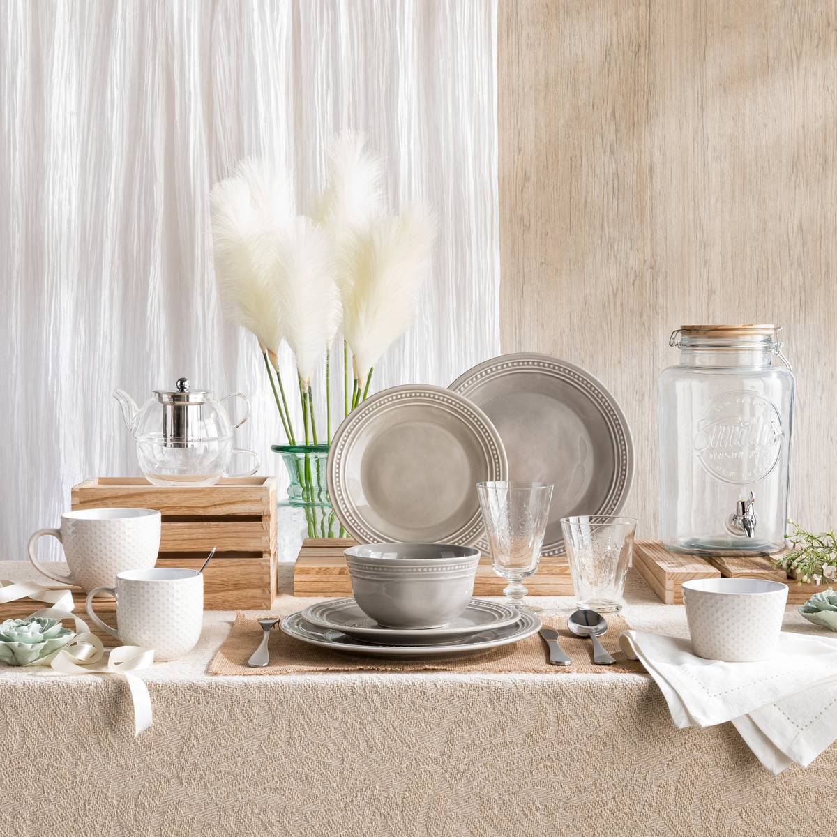 Set of 6 wine glasses "Carmela" 350 ml, Transparent