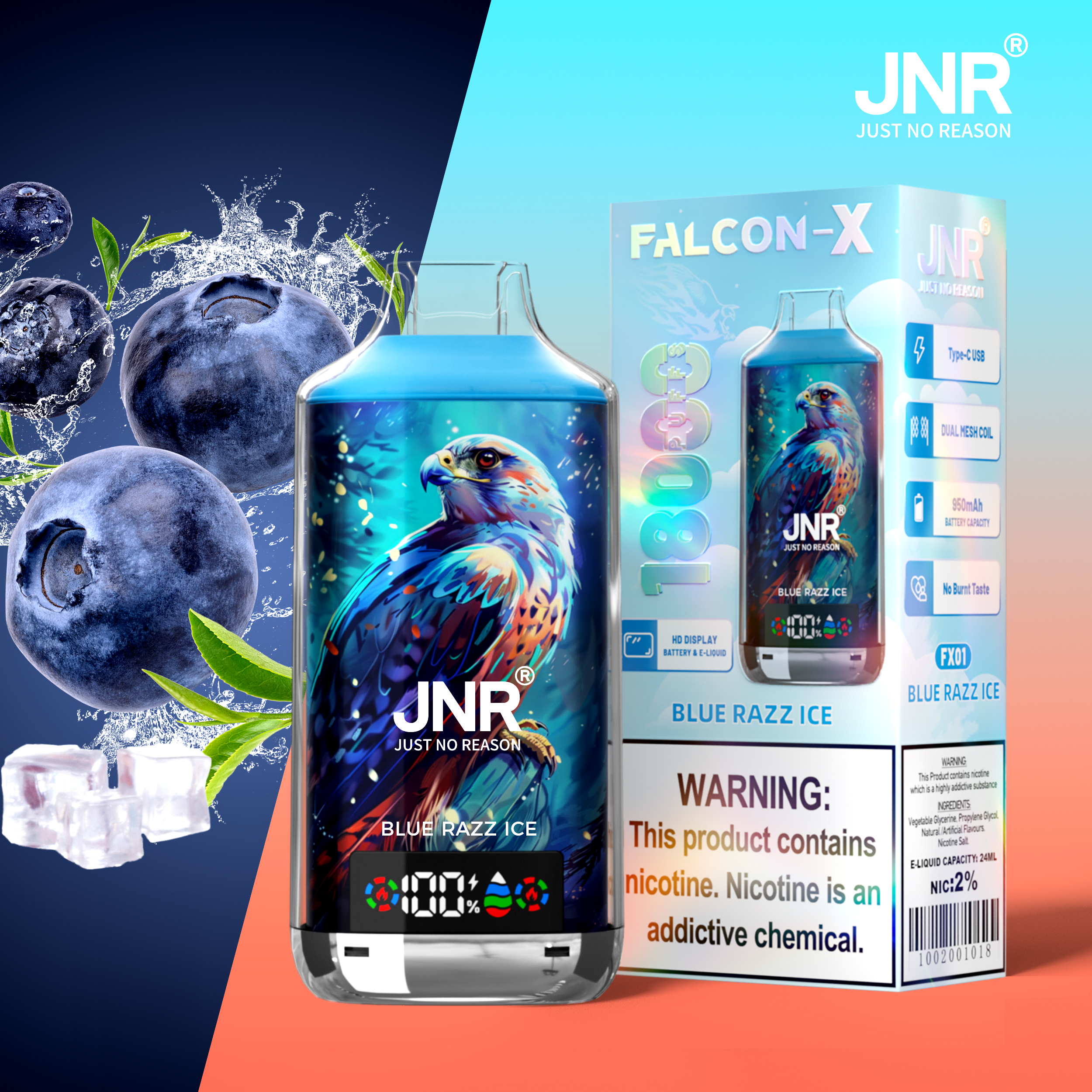 JNR Falcon X 18000 Puffs
