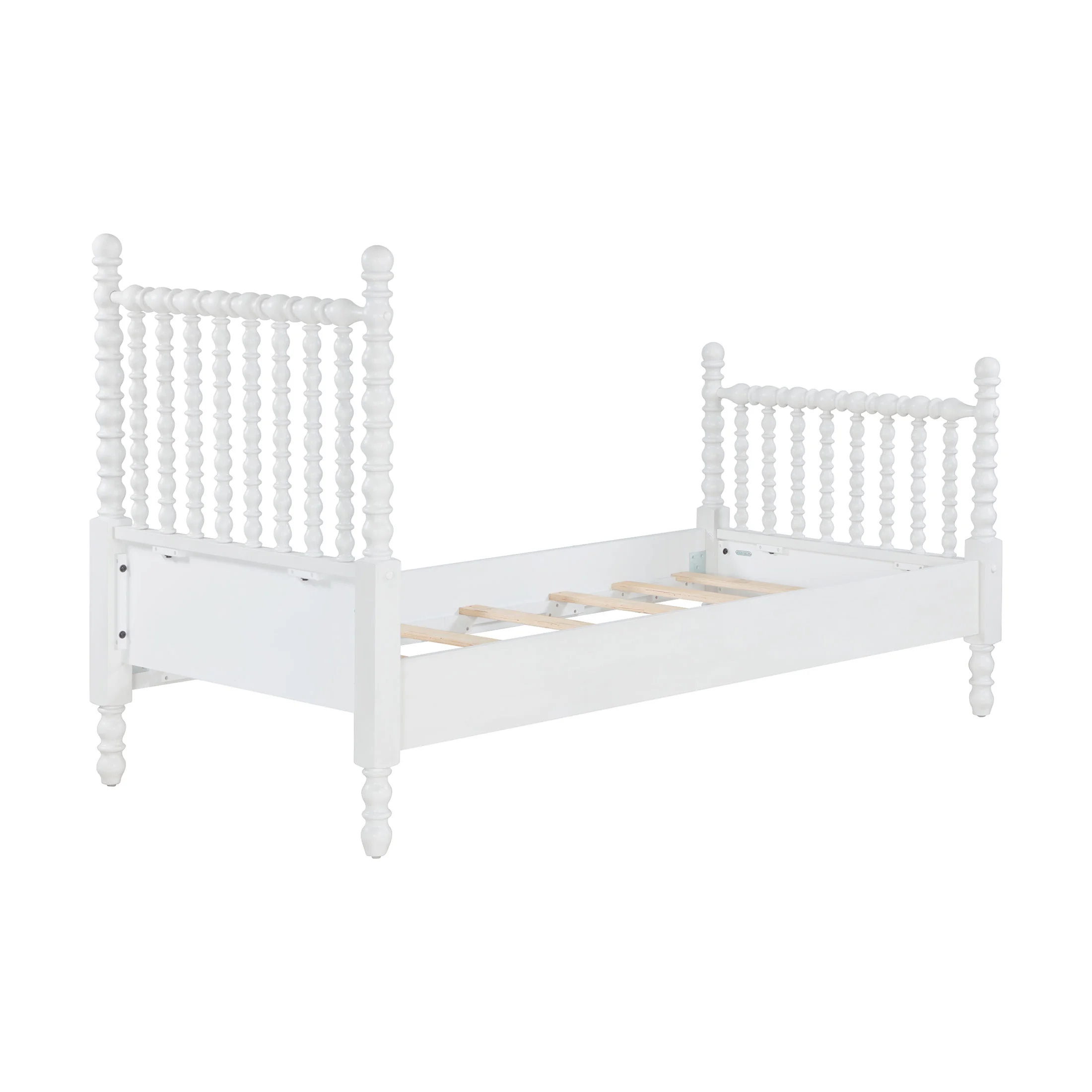 Pioneer Woman Harper Queen-Size Spindle Bed, Homestead Brown - Image 19
