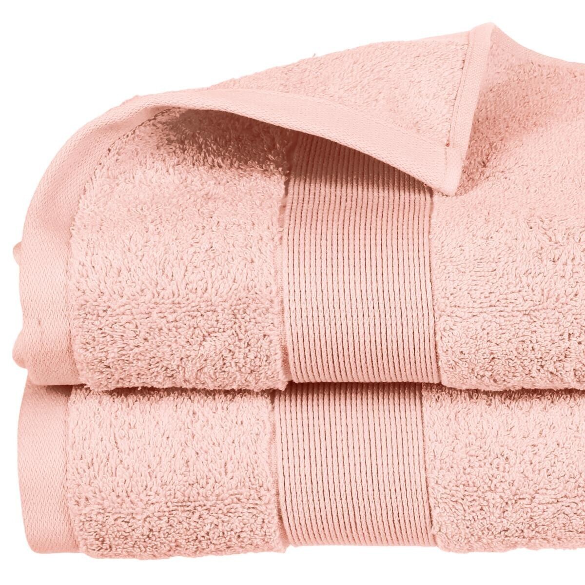 Bath sheet "Essential", cotton Cotton, Pink, 100x150 cm, 400 g/m&sup2;