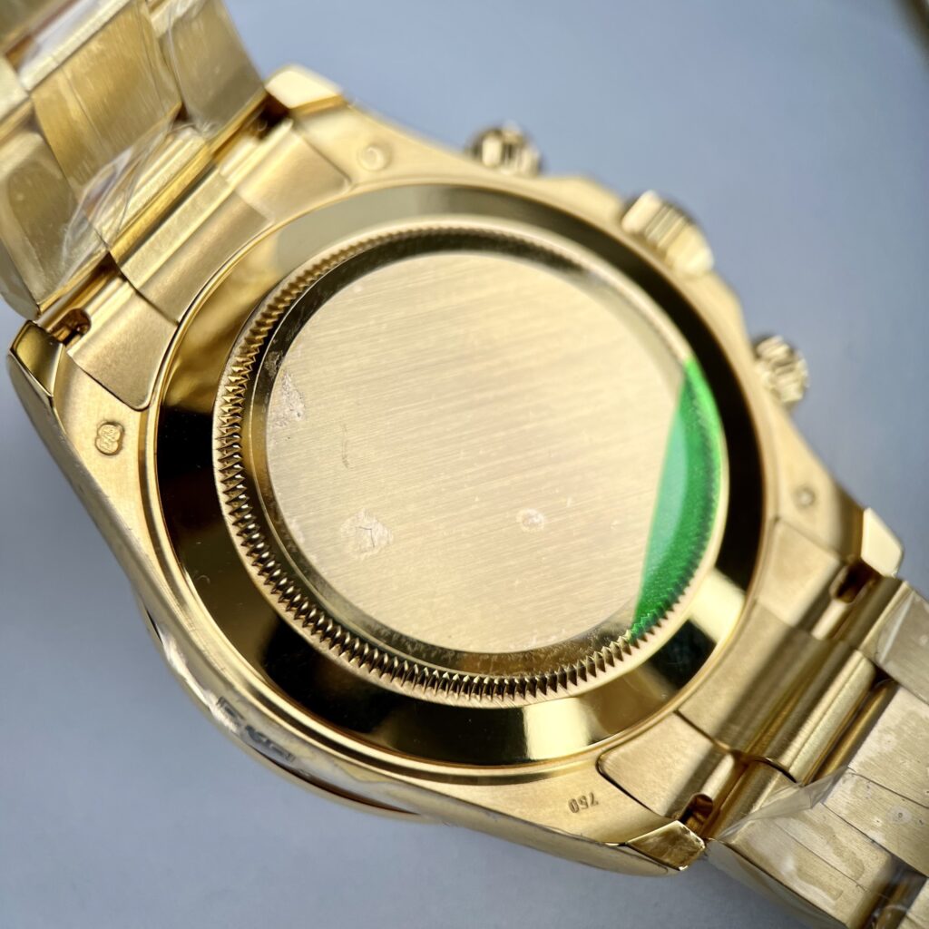 Rolex Best Replica Watch Daytona Rainbow Gold Wrapped And Moissanite Diamond Custom 40mm - Top club