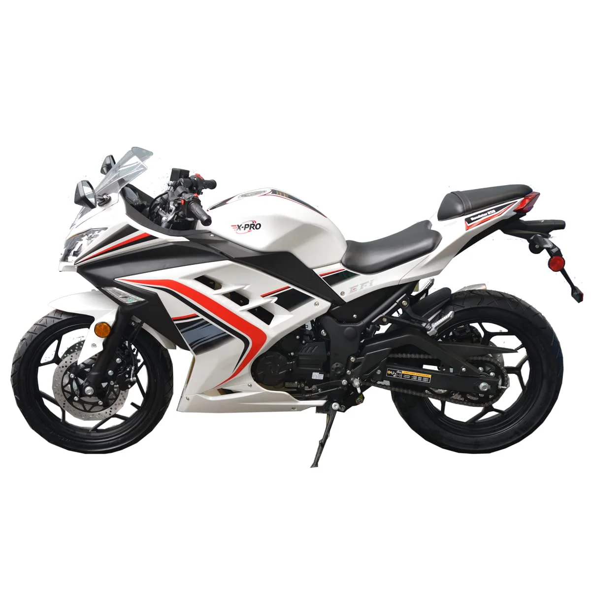 X-Pro Brand New 250cc EFI Fuel Injection Dirt Bike Motorcycle Street Bike, 6 Manual Transmission Electric Start 17" Wheels Assembled in Crate - Image 15