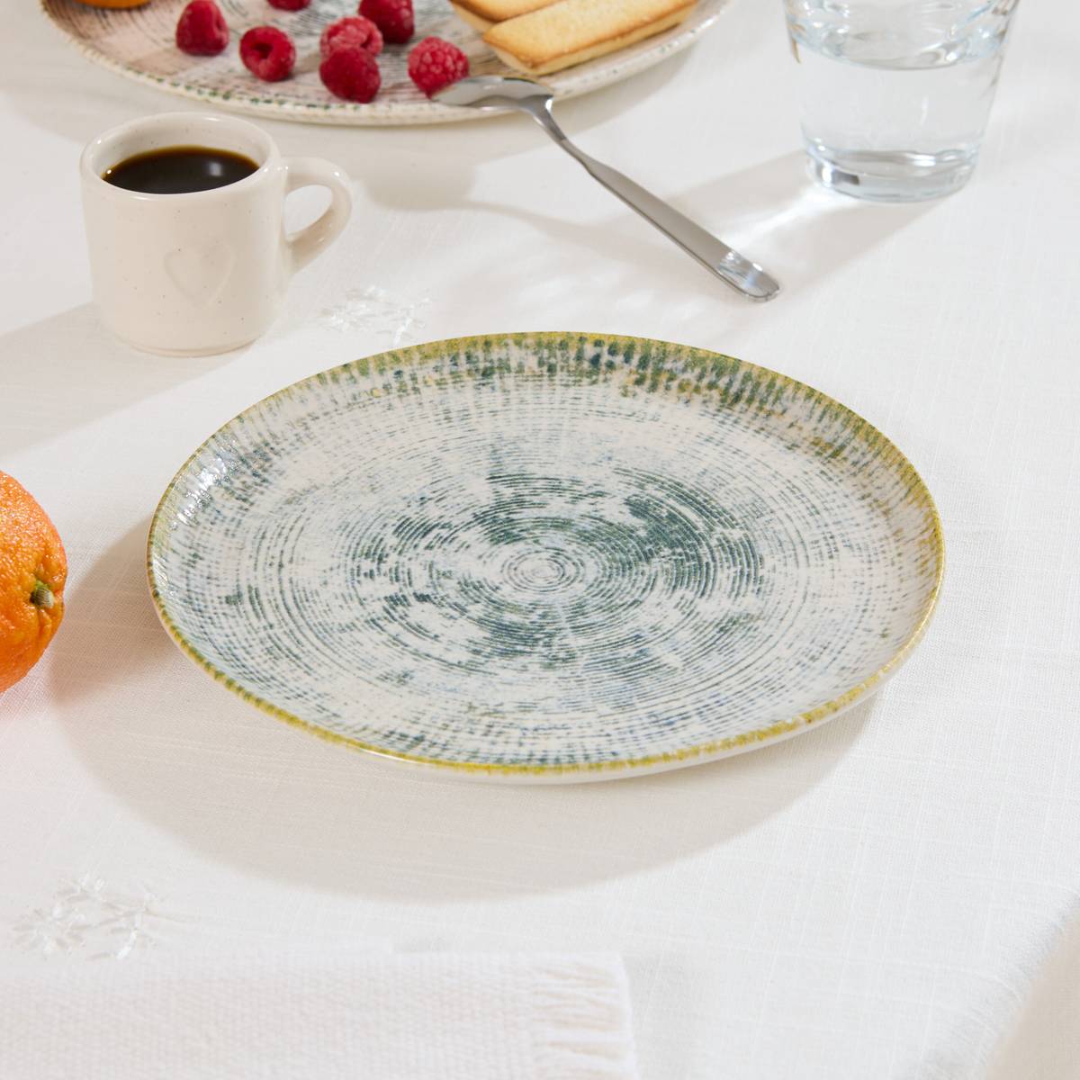Dessert plate "Ariane" Stoneware (ceramic), D.20 cm