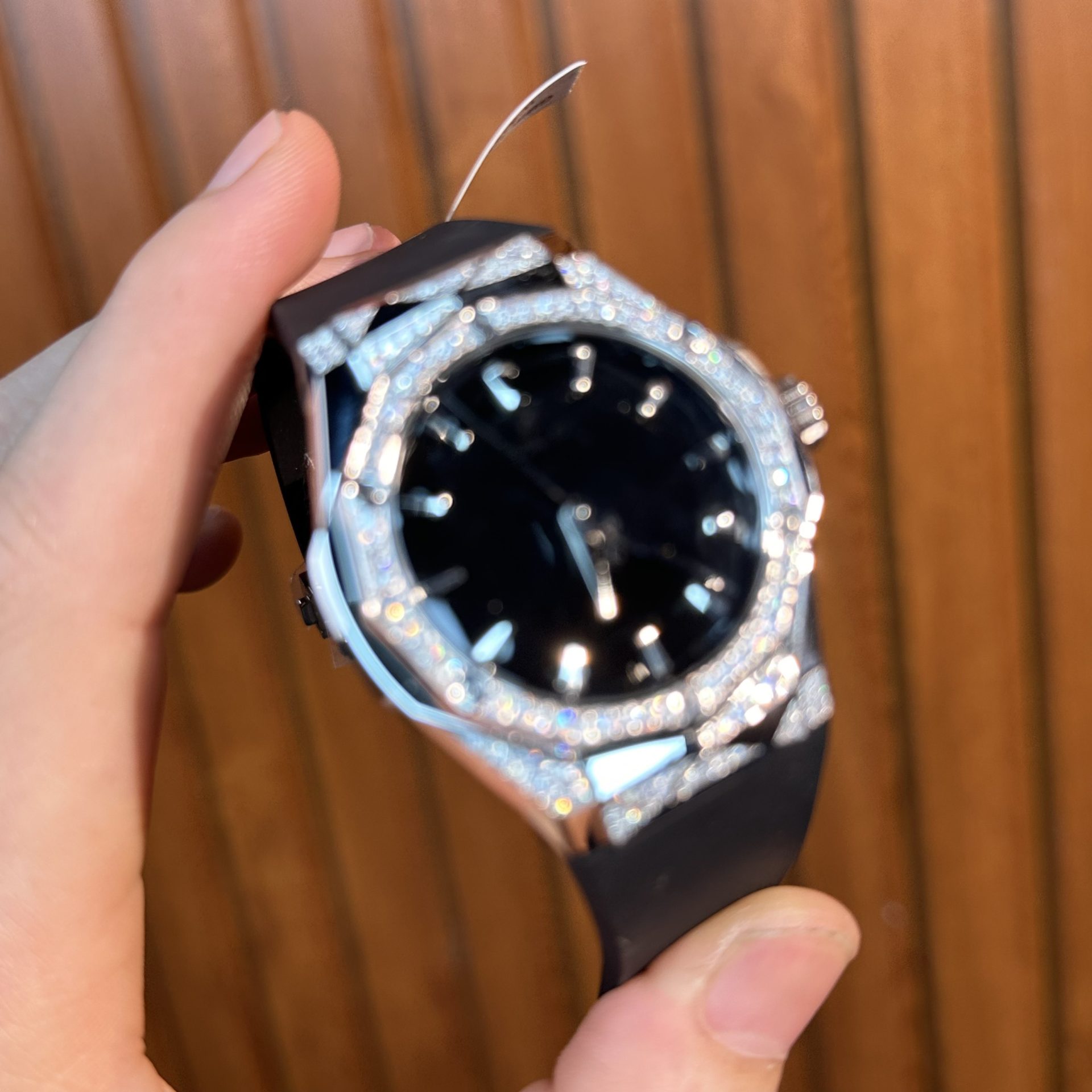 Hublot Replica Watch Orlinski Custom Demi Moissanite Diamonds 40mm - Top club