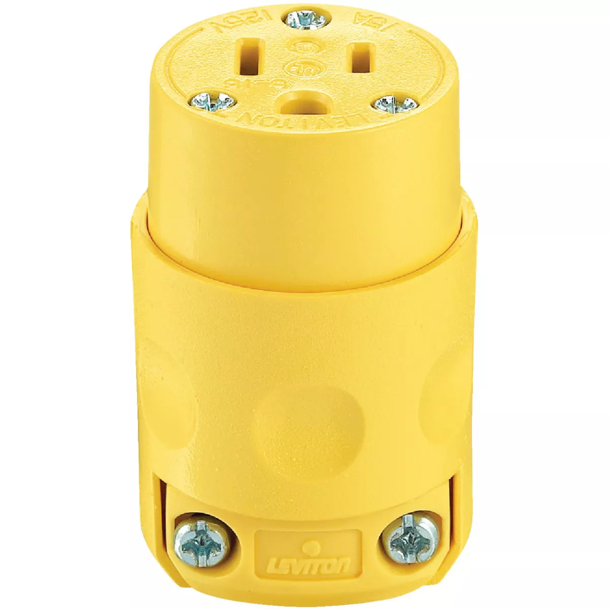 Leviton 15A 125V 3-Wire 2-Pole Residential Grade Cord Connector