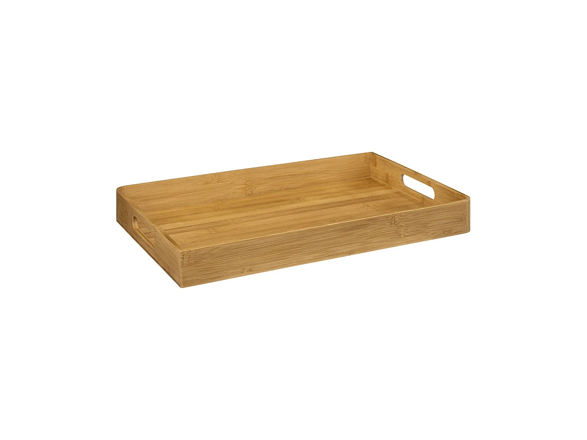 Set de 2 Plateaux de service en Bambou