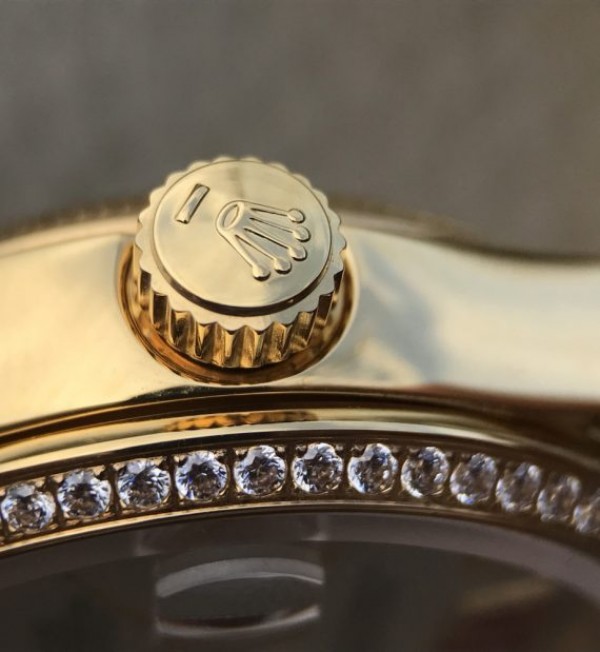 Replica Rolex DateJust 31mm Diamonds Bezel Roman Markers White Dial A2235 - Elite Watch Atelier