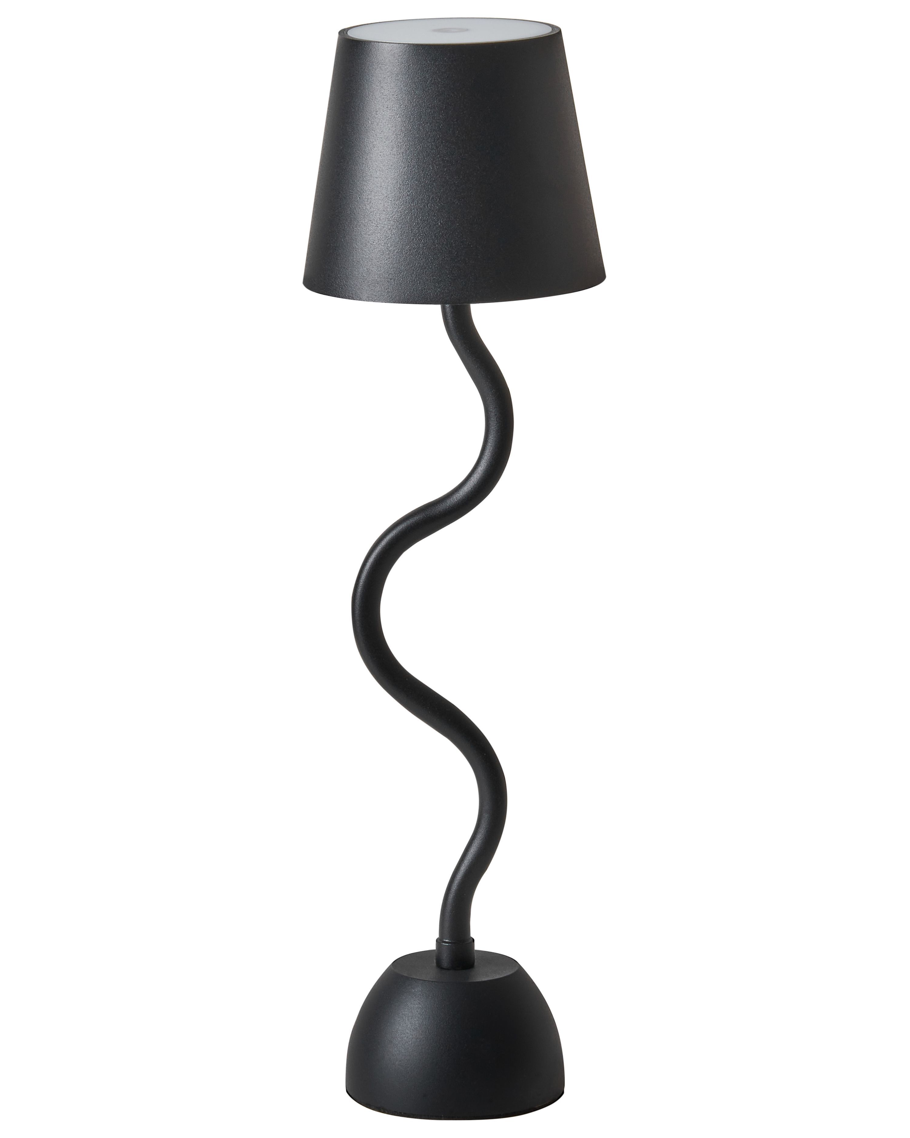 Wireless LED Table Lamp VOUGA with Dimmer Metal Black