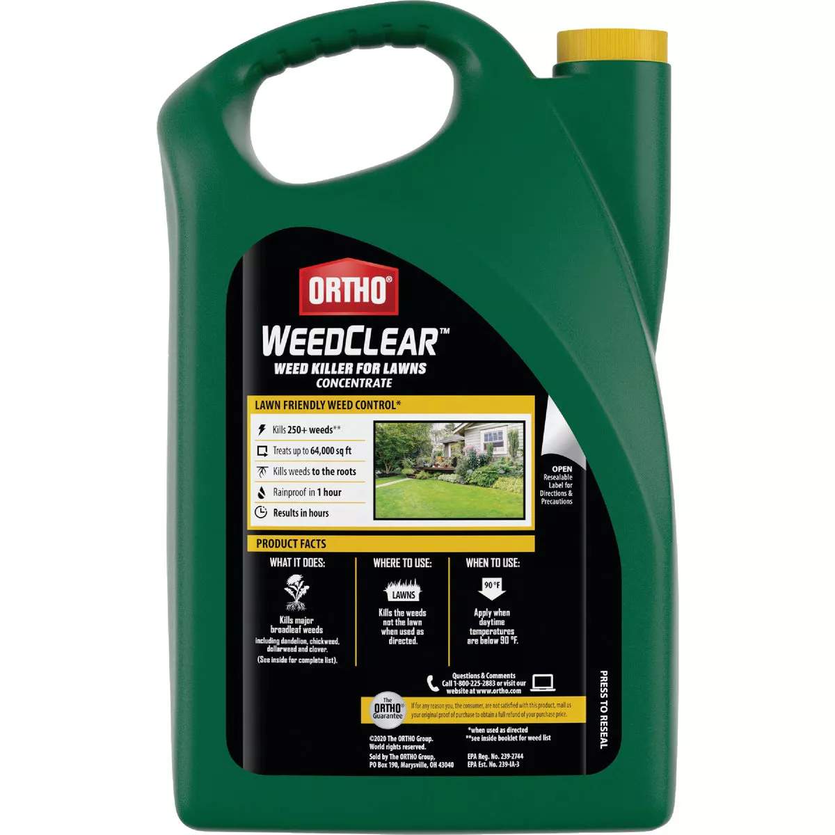 Ortho WeedClear 1 Gal. Concentrate Weed Killer For Lawns