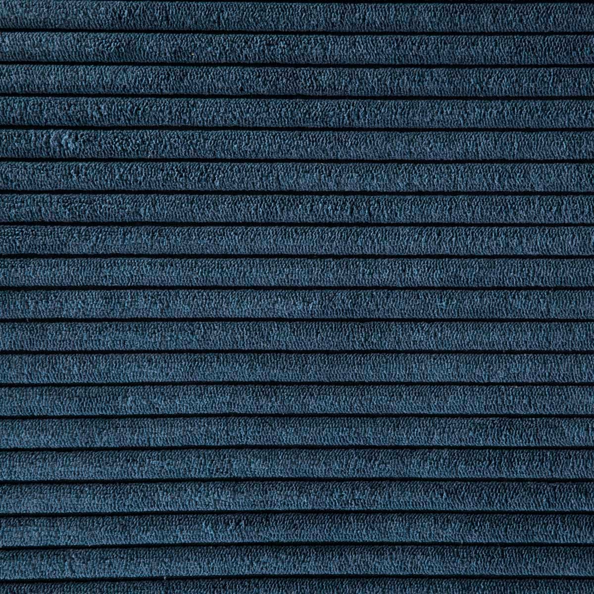 Sofa SOLACE 2-osobowa, z funkcją spania sztruksowa granatowa 140x91x84 cm