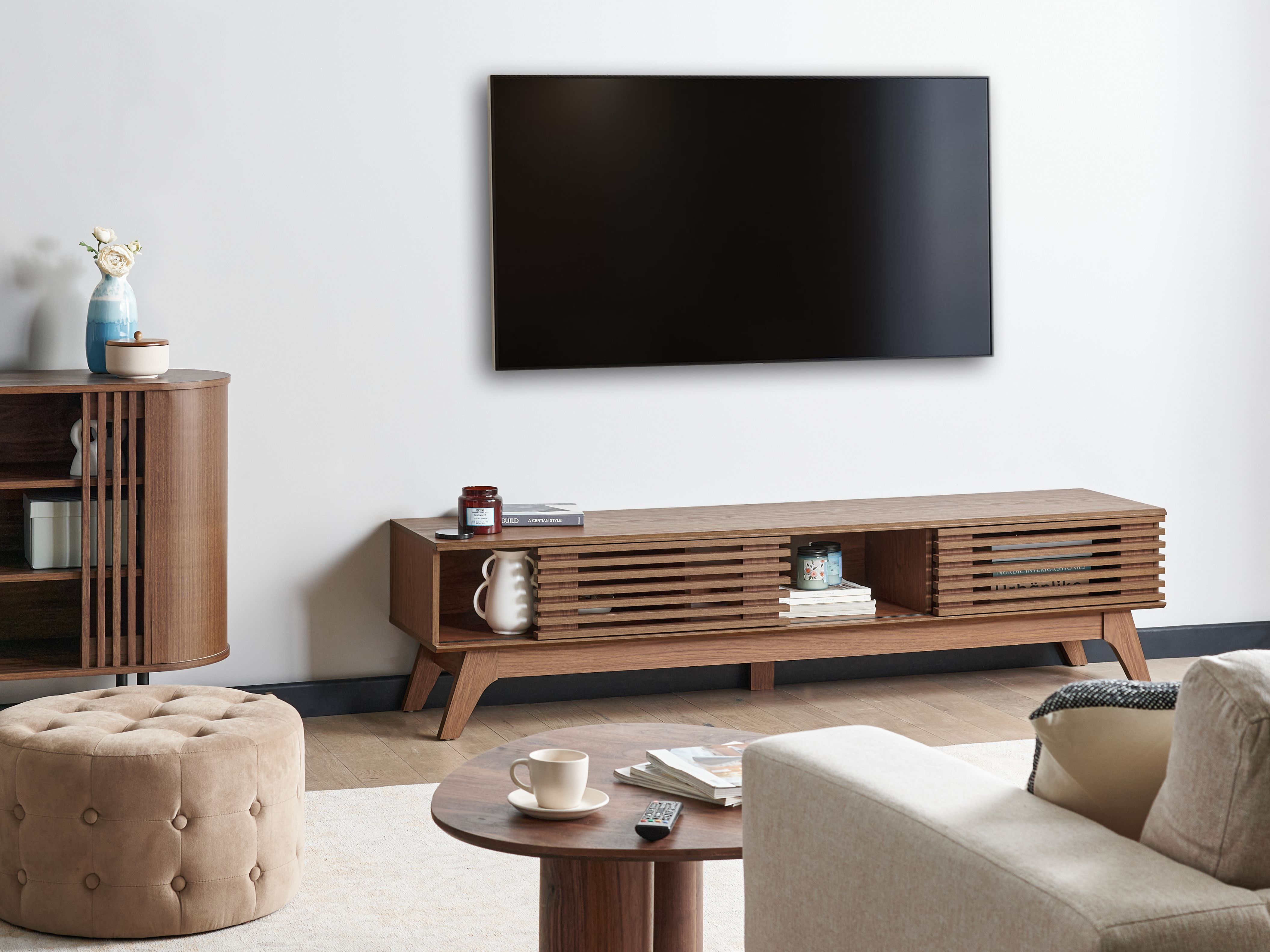 TV Stand TOLEDO Dark Brown