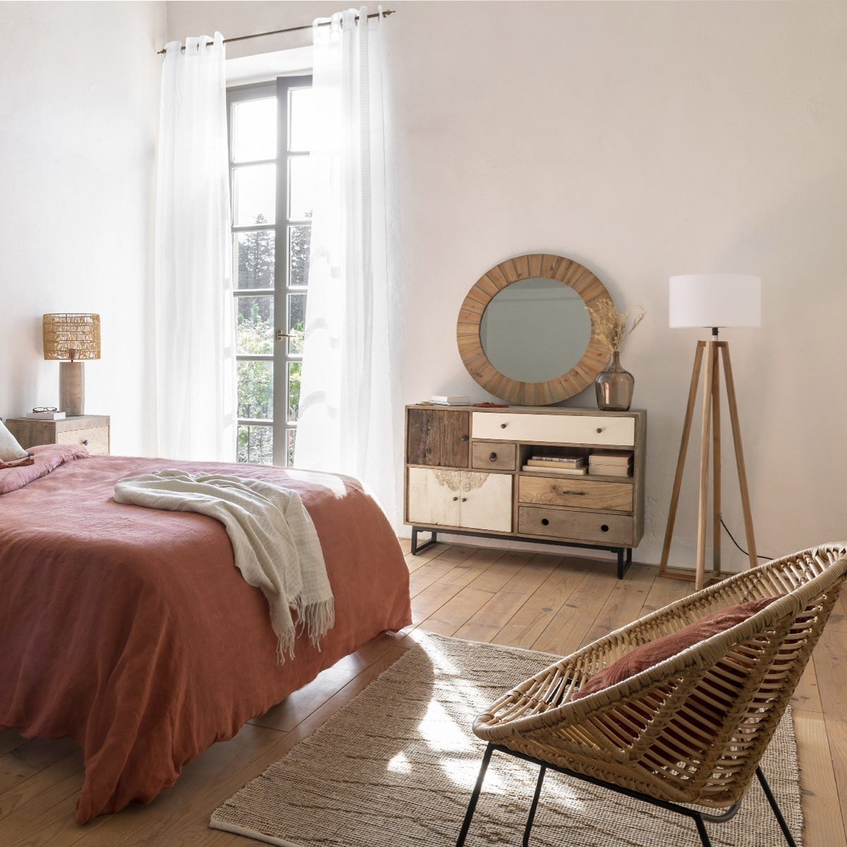 Buffet "Koval" Mango wood 1, 115x80 cm