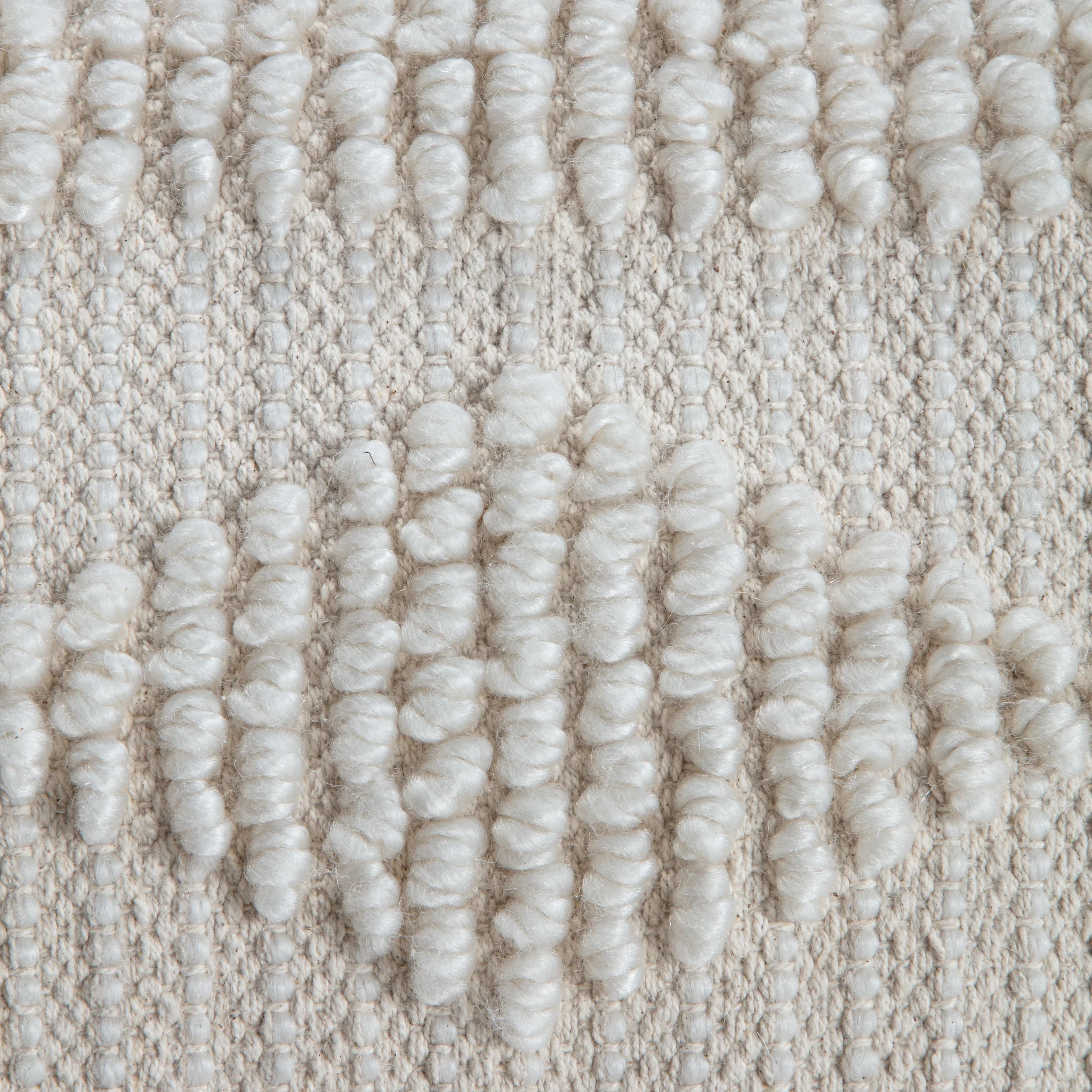 Anji Mountain Cotton Square Poufs