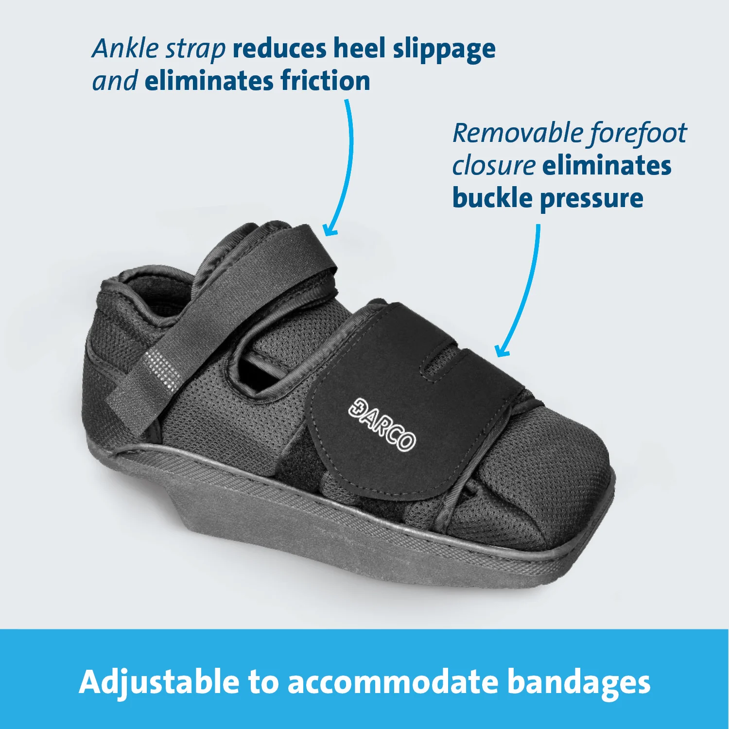 HeelWedge™ Heel Offloading Shoe - Abilene Artificial Limb